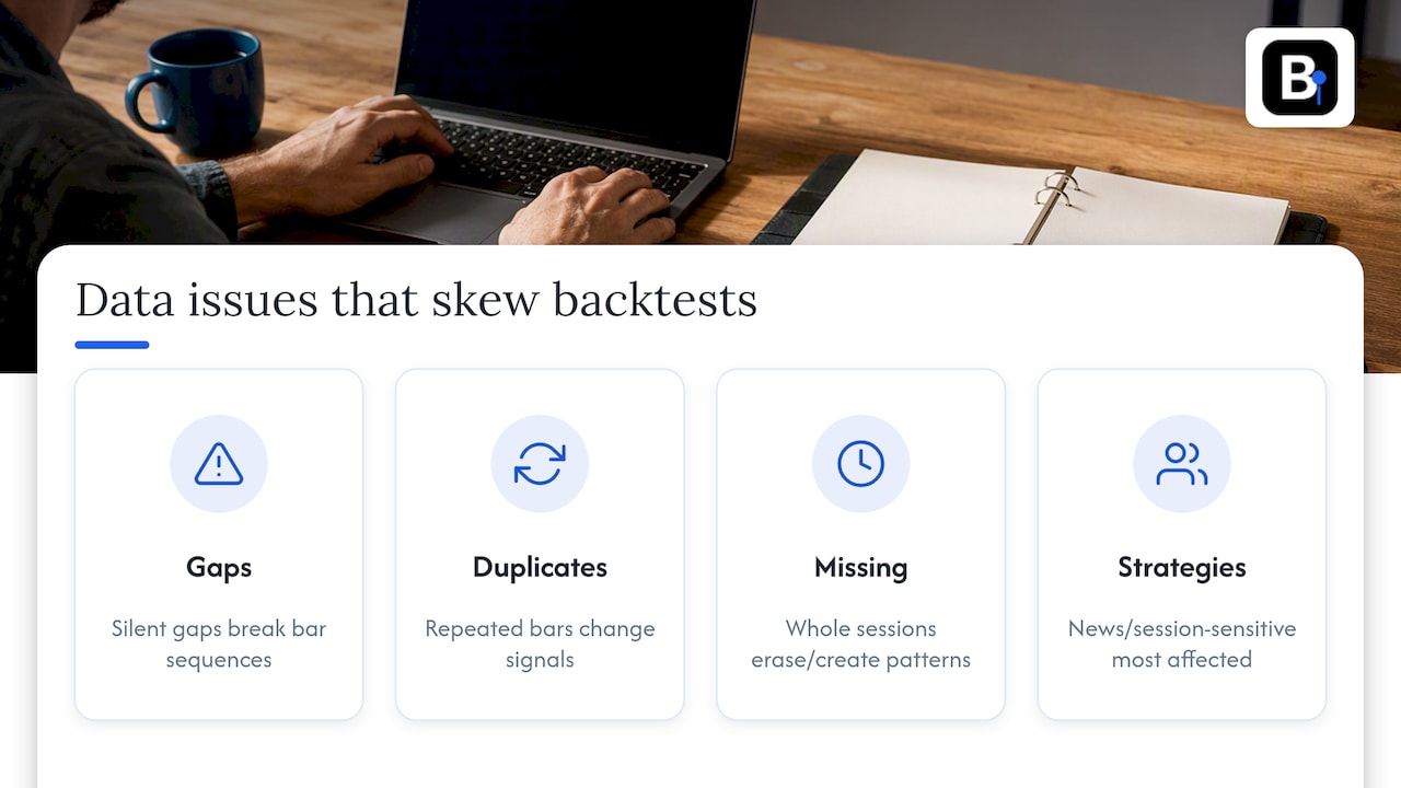 How MT4 history data quality shapes backtesting accuracy — overview diagram