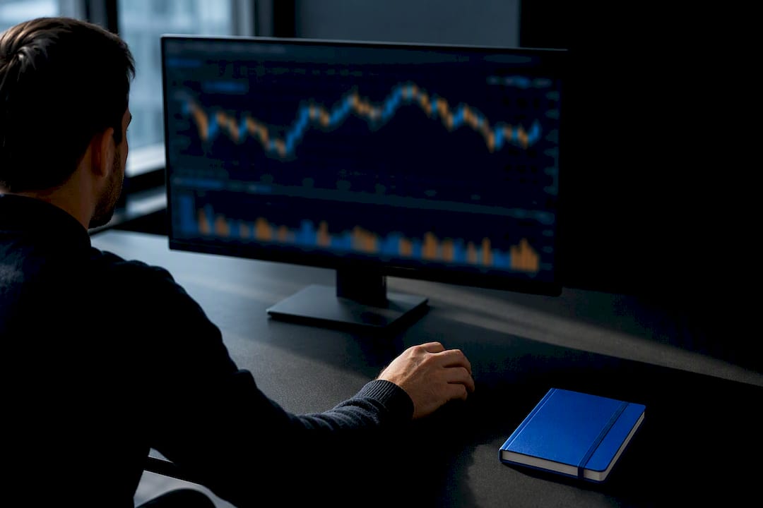 Trader reviewing imported minute-bar data