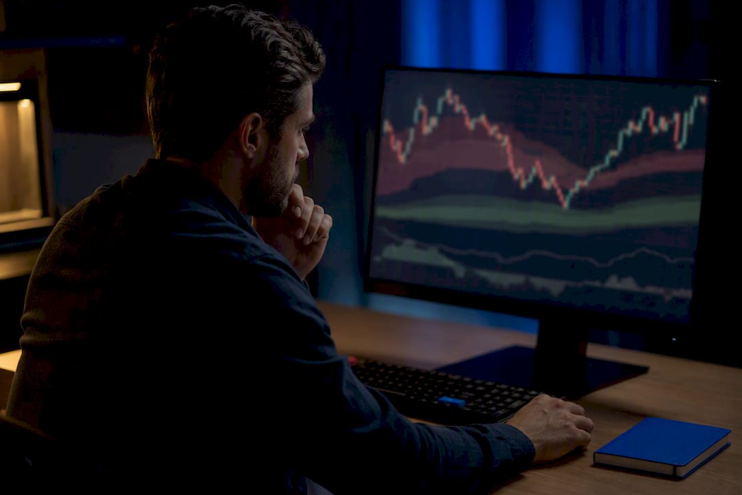 Quant trader analyzing simulated minute-bar fills
